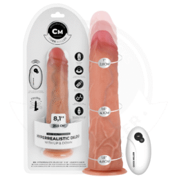 COCK MILLER - DILDO IPERREALISTICO CON VENTOSA E SPINTA CON TELECOMANDO 20