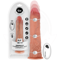 COCK MILLER - DILDO IPERREALISTICO CON VENTOSA E SPINTA CON TELECOMANDO 21