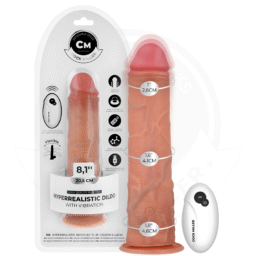 COCK MILLER - DILDO REALISTICO CON VENTOSA E TELECOMANDO VIBRAZIONE 20