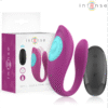 INTENSE - ANNIE VIBRATORE E STIMOLATORE A FORMA DI U TELECOMANDO VIOLA