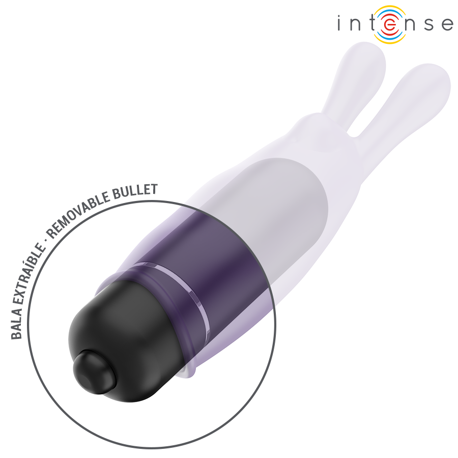 INTENSE - MYSTIC VIBRATING BULLET VIOLA 8,7 X 2,4 CM - immagine 6
