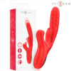 INTENSE - VIBRATORE MULTIFUNZIONE ROSALIA 3 IN 1 ROSSO