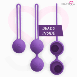 Alternative view of MORESSA - OSIAN SET PREMIUM IN SILICONE LILLA