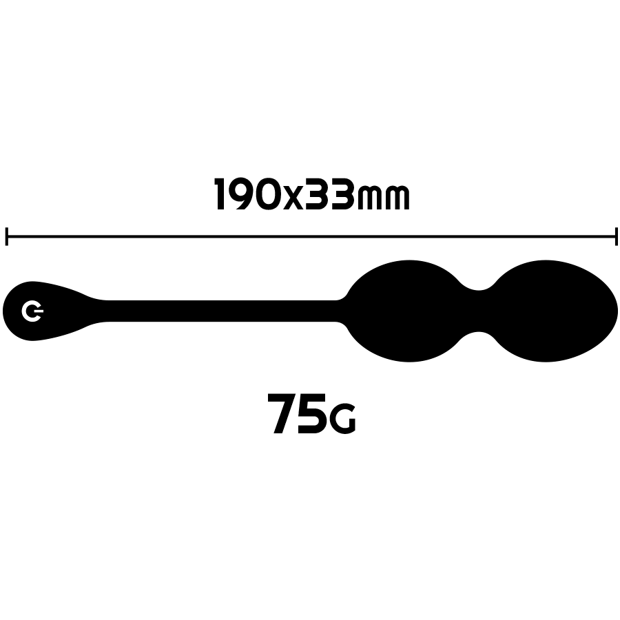 RITHUAL - NISHA SFERE KEGEL VIBRANTI RICARICABILI NERE - immagine 3