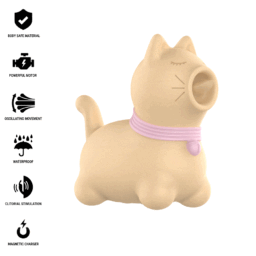 Alternative view of INTENSE - STIMOLATORE TOLOSA CON LINGUA ROTANTE A 360° GIALLO