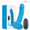 INTENSE - PHOEBE VIBRATORE REALISTICO 10 VIBRAZIONI TELECOMANDO BLU