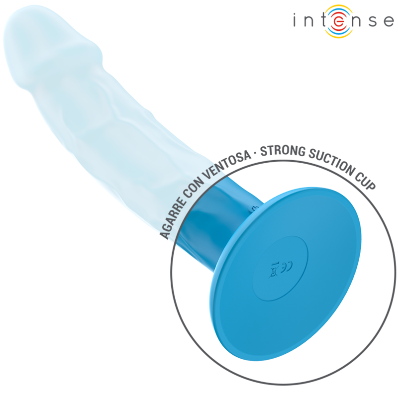 INTENSE - PHOEBE VIBRATORE REALISTICO 10 VIBRAZIONI TELECOMANDO BLU - immagine 6