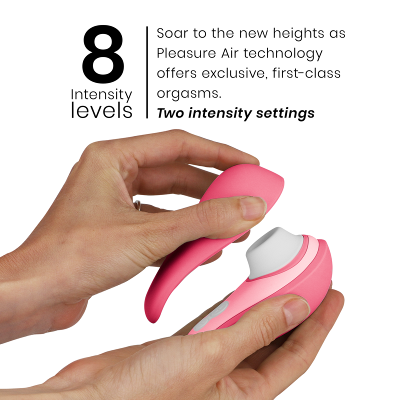 WOMANIZER - LIBERTY 2 STIMOLATORE CLITORIDEO E ASPIRAZIONE ROSA - immagine 5
