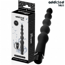 ADDICTED TOYS - PULITORE ANALE CON ADATTATORE UNIVERSALE MODELLO 5