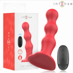 INTENSE - CODY VIBRATORE CON VENTOSA TELECOMANDO ROSSO