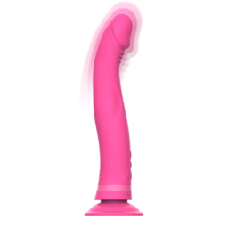 Alternative view of INTENSE - DILDO VIBRATORE IN SILICONE ROSA MICHELANGELO