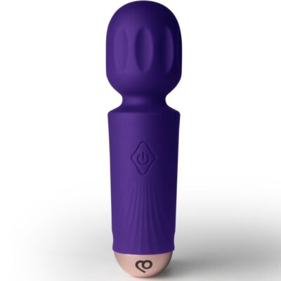 ROCKS-OFF - MINI BACCHETTA RICARICABILE 16 FUNZIONI VIOLET DREAM