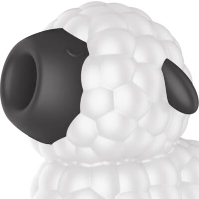 SATISFYER - VIBRATORE DREAMY SHEEP E STIMOLATORE A IMPULSI D'ARIA