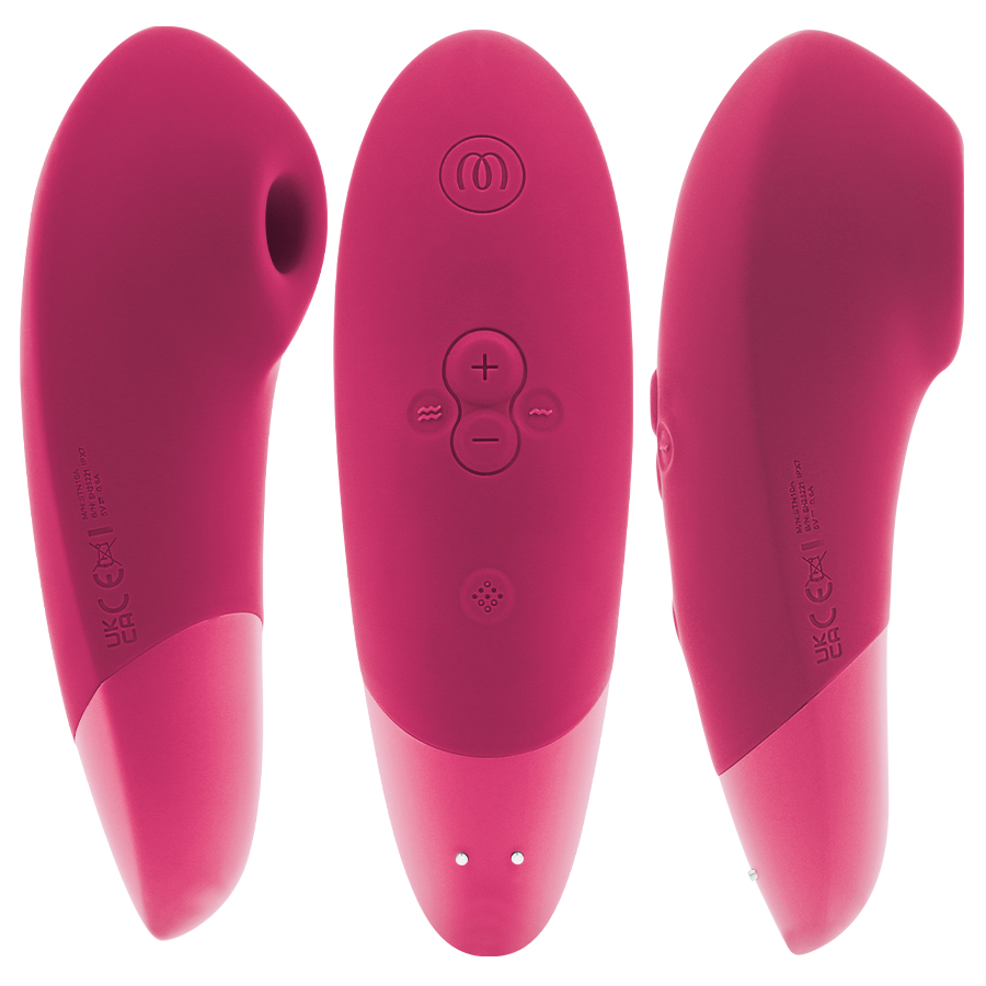 WOMANIZER - STIMOLATORE CLITORIDEO ROSA VIBRANTE - immagine 2
