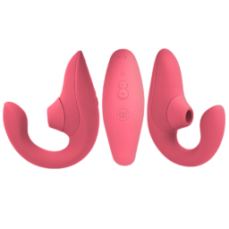 Alternative view of WOMANIZER - VIBRATORE STIMOLATORE CONIGLIO BLEND VIBRANT ROSE