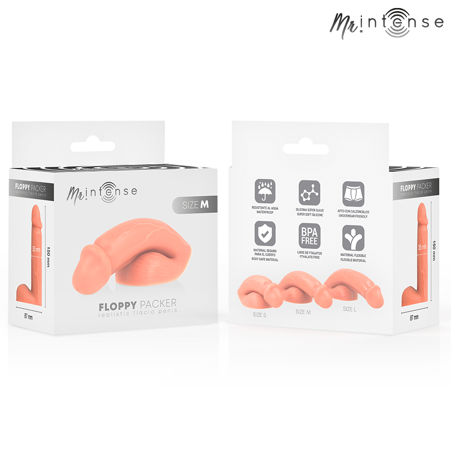 MR INTENSE - FLOPPY SIZE M REALISTIC PACKER - immagine 3