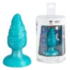 SILEXD - MELTY ANAL PLUG FANTASY SILICONE LIQUIDO TERMOREATTIVO BLU CELESTE 9