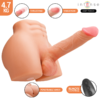 INTENSE DEEP TOUCH - TORSO RICHIE CON ANO E DILDO REALISTICO CON TELECOMANDO A SPINTA E VIBRAZIONE 4