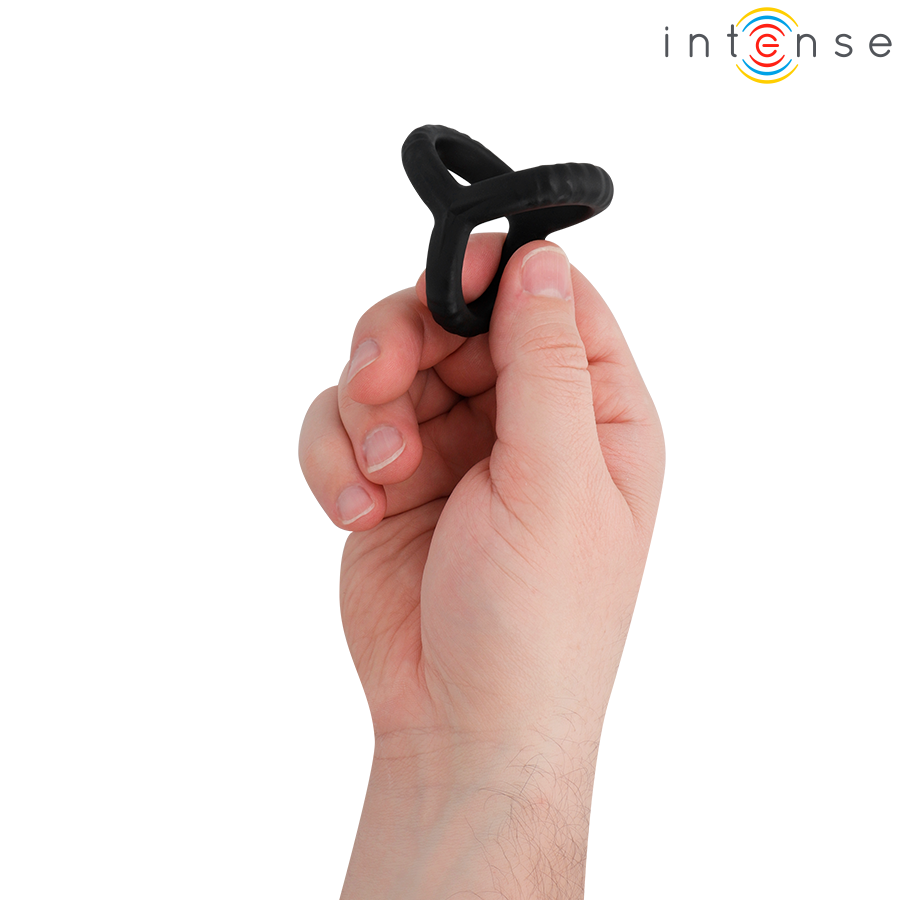 INTENSE - JOHN ANELLO PER PENE TRIPLO REGOLABILE MODELLO 4 - immagine 2
