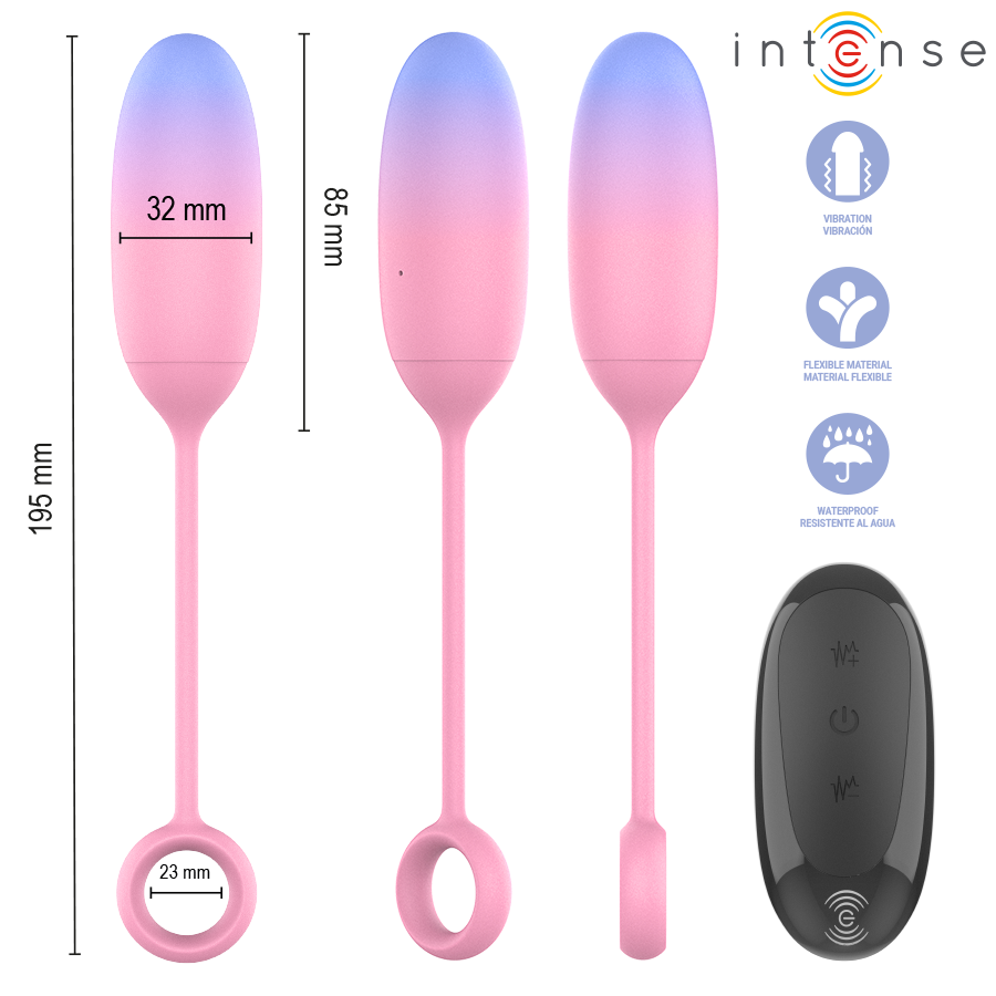 INTENSE - PAMELA VIBRATORE PER PUNTO G GRADIENT - immagine 4