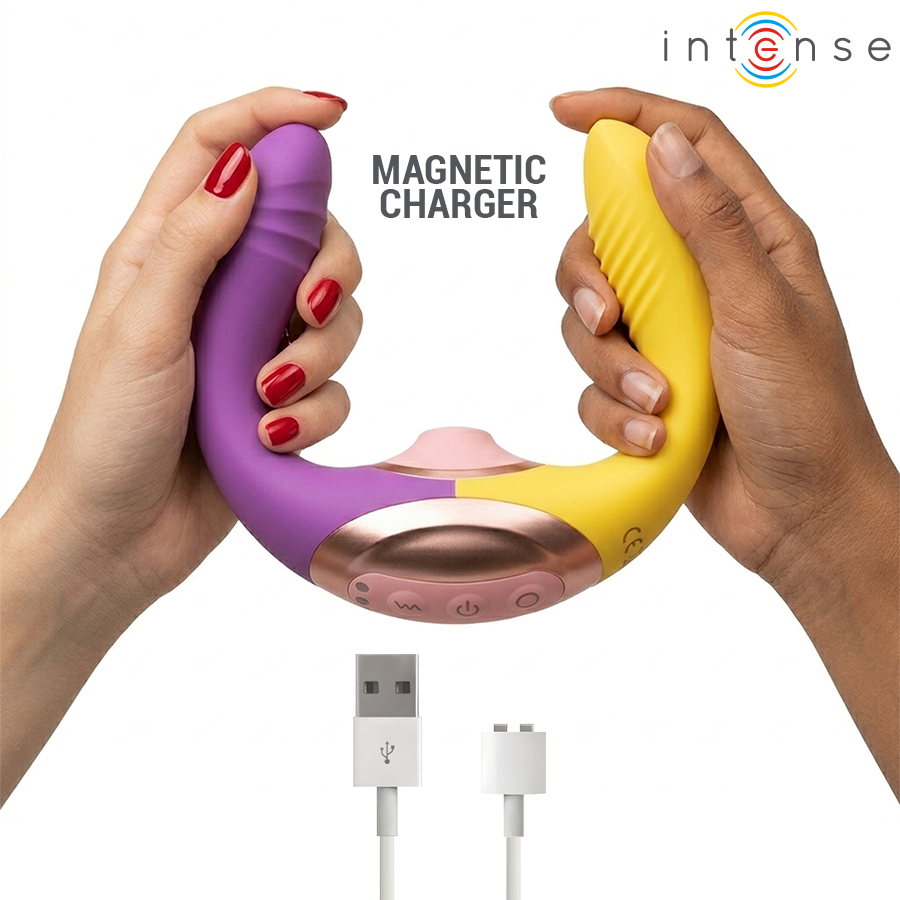 INTENSE - WILLOW STIMOLATORE A VIBRAZIONE E ASPIRAZIONE 3 IN 1 - immagine 2