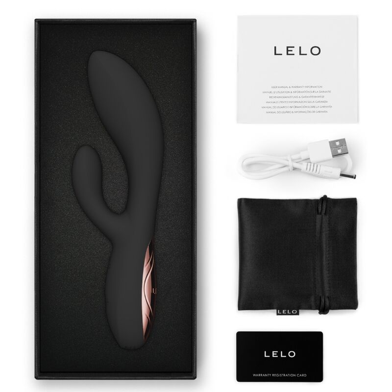 LELO - INA VIBRATORE A SPINTA THRUST RABBIT NERO - immagine 10